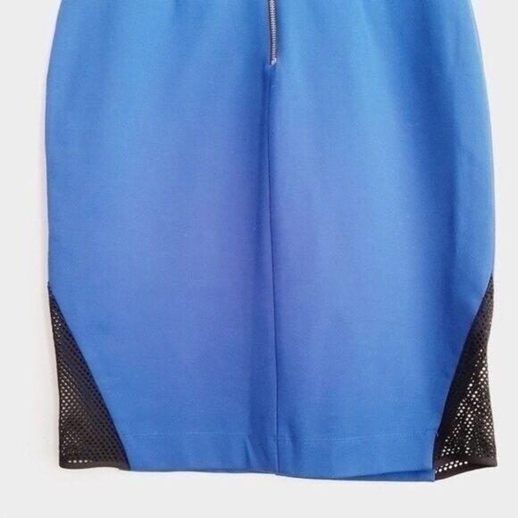 PERIPHERY Sheath Bodycon Knee Length Dress Cobalt Blue Sz M - Picture 9 of 11